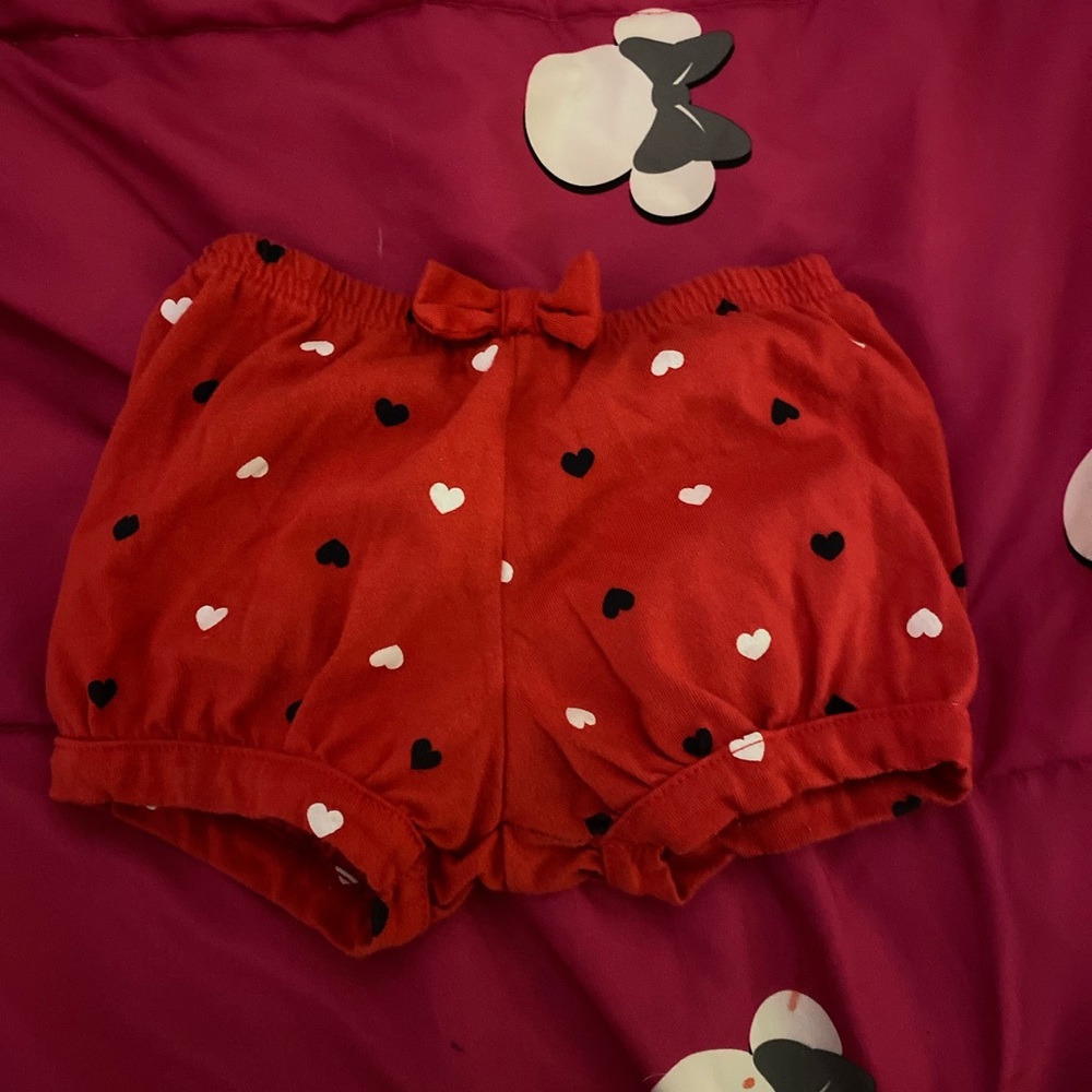 Red shorts
